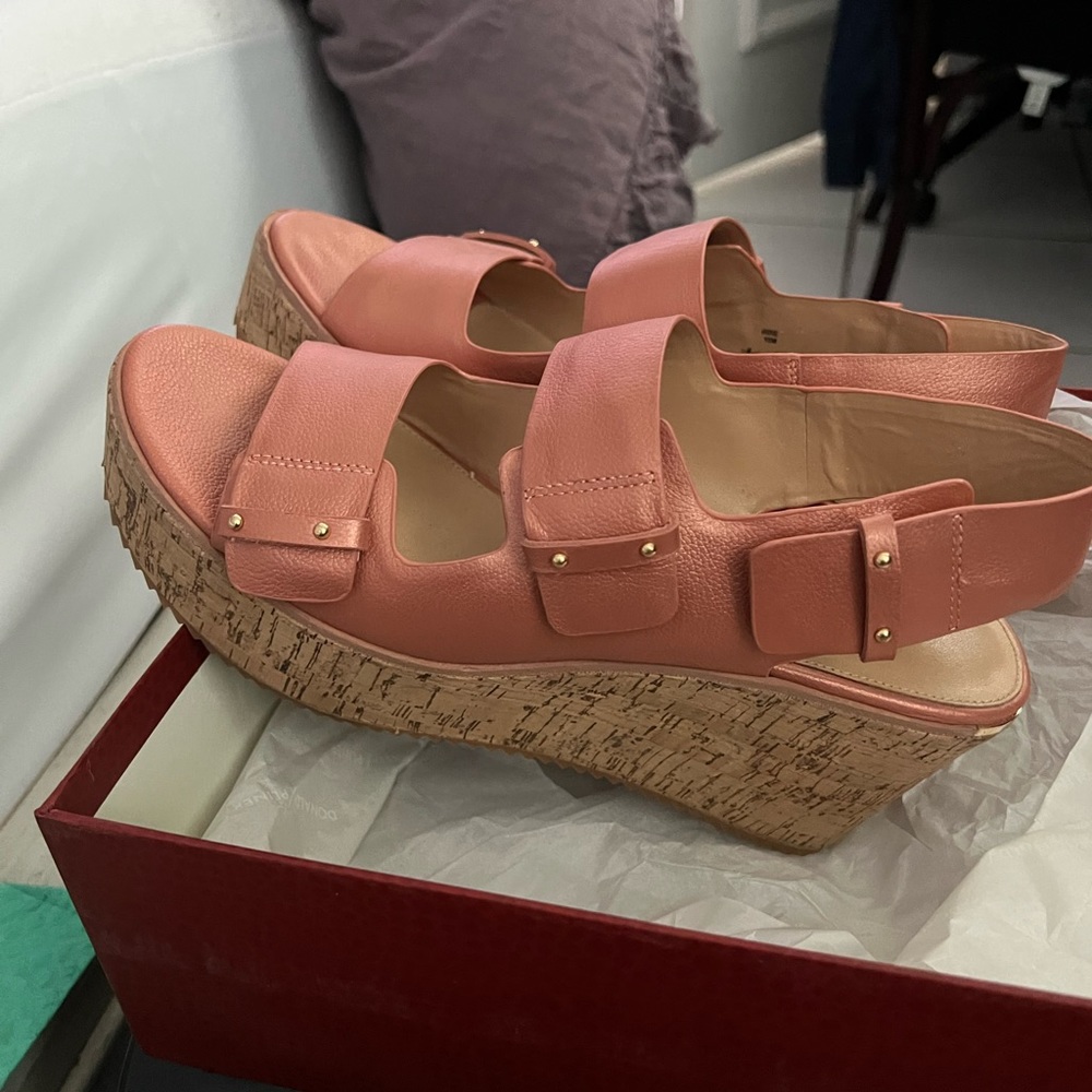 Donald J. Pliner Wedges Size 10 ,  Used good condition